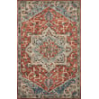 Product Image of Traditional / Oriental Loloi Rugs &middot; Victoria &middot; VK-15 &middot; Red, Blue, Ivory Area-Rugs