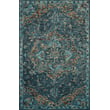Product Image of Traditional / Oriental Loloi Rugs &middot; Victoria &middot; VK-15 &middot; Teal Area-Rugs