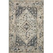 Product Image of Traditional / Oriental Light Blue, Blue Area-Rugs
