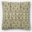 Product Image of Contemporary / Modern Green, Ivory Pillow