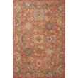 Hand-hooked Loloi Rugs Padma PMA-05 in terracotta and beige, showcasing intricate patterns, ideal for adding warmth to living spaces.