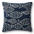 Product Image of Beach / Nautical Loloi Rugs &middot; Loloi Outdoor Pillow &middot; P0908 Square &middot; Navy Pillow