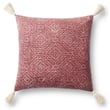 Product Image of Bohemian Loloi Rugs &middot; Loloi Pillow &middot; P0621 Square &middot; Red Pillow