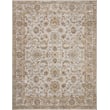 Loloi Rugs Gaia GAA-04 Natural, Sunset rug featuring warm sunset tones in a cozy room setting, highlighting intricate patterns.