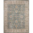 Loloi Rugs Gaia GAA-04 Ocean rug featuring a serene blue and beige color palette in a contemporary design, perfect for modern spaces.