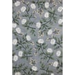 Product Image of Floral / Botanical Dusty Blue Area-Rugs