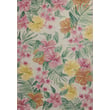 Loloi II Rugs Botanical BOT-03 Ivory Sunrise features a vibrant floral design with warm ivory and sunrise hues, ideal for modern living spaces.