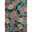 Loloi II Rugs Botanical BOT-03 Midnight features an elegant floral pattern in deep midnight hues, perfect for enhancing your living space.