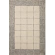 Product Image of Contemporary / Modern Cream, Black Area-Rugs