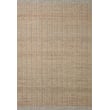 Jean Stoffer x Loloi Cornwall CRN-01 rug in light grey and natural tones, handwoven, displayed in an elegant, modern setting.