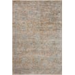 Jean Stoffer x Loloi Katherine KES-02 Terracotta, Smoke rug in a cozy living room featuring warm earth tones and intricate patterns.