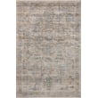 Jean Stoffer x Loloi Katherine KES-04 rug in Pebble, Ocean colors, featuring abstract design, ideal for elegant modern living spaces.