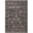 Loloi Rugs Lyra LYR-04 showcases an elegant blend of ink, grey, and gold hues with intricate designs, perfect for enhancing any room décor.