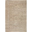Elegant Loloi Rugs Sonnet SNN-04 in Moss and Natural colors displayed on a wooden floor, showcasing its intricate texture and design.