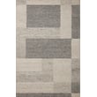 Loloi Rugs Stiles STI-01 Dove, Ink displayed in a hand-tufted design featuring subtle hues of gray and blue in a modern setting.