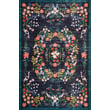 Product Image of Floral / Botanical Black Area-Rugs