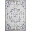 Rifle Paper Co. x Loloi Palais PAL-03 rug in stone and grey, showcasing intricate patterns, ideal for a stylish, modern living space.