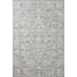 Rifle Paper Co. x Loloi Palais PAL-05 Grey rug featuring an intricate floral design in neutral tones, perfect for elegant home decor.