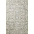 Rifle Paper Co. x Loloi Palais PAL-05 Khaki rug featuring elegant floral designs, earthy tones, ideal for cozy living room settings.