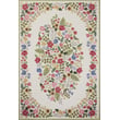 Rifle Paper Co. x Loloi Perennial Blossom (PRN-01) Cream rug showcasing vibrant floral designs on a soft cream background, perfect for modern interiors.