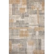 Loloi Rugs Silas SLA-06 Stone Wheat rug with a neutral palette, featuring subtle patterns, perfect for modern and traditional decor settings.