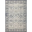 Magnolia Home by Joanna Gaines x Loloi Gigi GIG-02 rug in ivory and blue, featuring an intricate pattern ideal for stylish, cozy interiors.