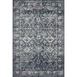 Magnolia Home by Joanna Gaines x Loloi Gigi GIG-02 rug in navy and stone, showcasing a classic, elegant pattern .