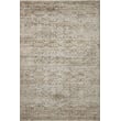 Amber Lewis x Loloi Honora HON-04 Bark, Dove area rug; neutral tones with intricate patterns, perfect for cozy and elegant spaces.