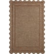 Chris Loves Julia x Loloi Scottie SCO-01 Mocha, Clay rug. Hand-tufted design in warm earthy hues on a hardwood floor setting.