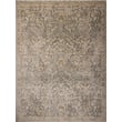 Magnolia Home by Joanna Gaines x Loloi Junie JUE-01 rug in blue and natural tones, showcasing intricate patterns in a contemporary setting.