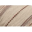 Ivory Loloi Rugs PLL-0157 Pillow displayed with a subtle texture and elegant design, perfect for modern home decor.