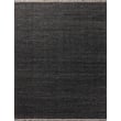Loloi Rugs Duncan DUN-01 Onyx showcases a handwoven black and gray rug with intricate patterns, perfect for a stylish modern interior.