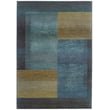 Product Image of Contemporary / Modern Blue, Gold (1092L) Area-Rugs