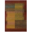 Product Image of Contemporary / Modern Green, Red (1092W) Area-Rugs