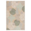 Product Image of Contemporary / Modern Beige, Green (FB-19) Area-Rugs