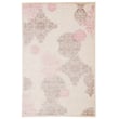 Product Image of Contemporary / Modern Ivory, Pink (FB-180) Area-Rugs