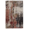 Product Image of Abstract Grey, Red (GES-59) Area-Rugs