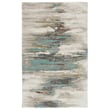 Product Image of Abstract Jaipur Living &middot; Genesis &middot; Ryenn &middot; Grey, Blue (GES-06) Area-Rugs