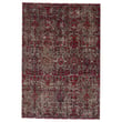 Product Image of Bohemian Red, Grey (POL-36) Area-Rugs