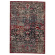 Product Image of Vintage / Overdyed Dark Blue, Red (POL-38) Area-Rugs