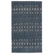 Product Image of Contemporary / Modern Teal, White (REI-02) Area-Rugs
