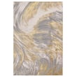 Product Image of Abstract Gold, Grey (CTY-19) Area-Rugs