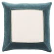 Product Image of Contemporary / Modern Teal, Cream (EMS-01) Pillow