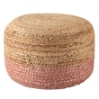 Product Image of Moroccan Light Pink, Beige (SAA-12) Poufs