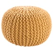 Product Image of Solid Yellow (STP-01) Poufs