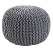 Product Image of Solid Jaipur Living &middot; Spectrum Pouf &middot; Visby &middot; Grey (STP-04) Poufs