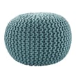 Product Image of Solid Aqua (STP-10) Poufs