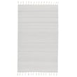 Product Image of Contemporary / Modern White, Light Grey (CND-02) Area-Rugs