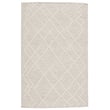 Product Image of Moroccan Light Grey, Ivory (PLT-01) Area-Rugs