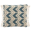 Product Image of Chevron Blue, Ivory (BAY-05) Pillow